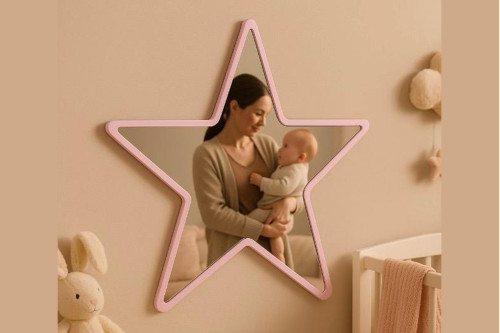 Bebek Odası Yıldız Ayna