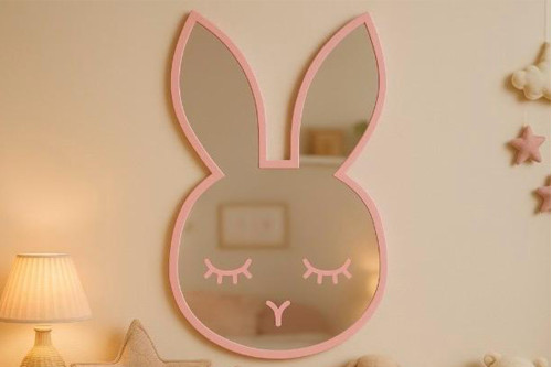 Bebek Odası Tavşan Ayna