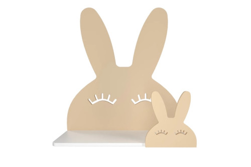 Bebek Odası Tavşan Duvar Rafı