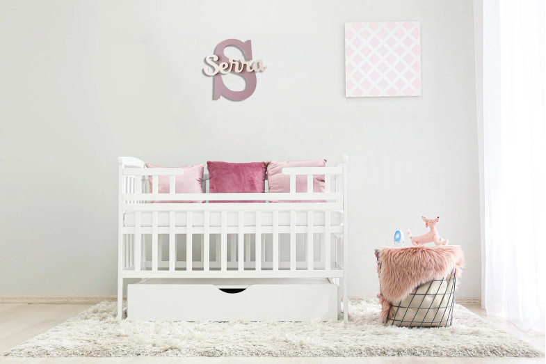 Ahşap Adına Özel Harf Lamba