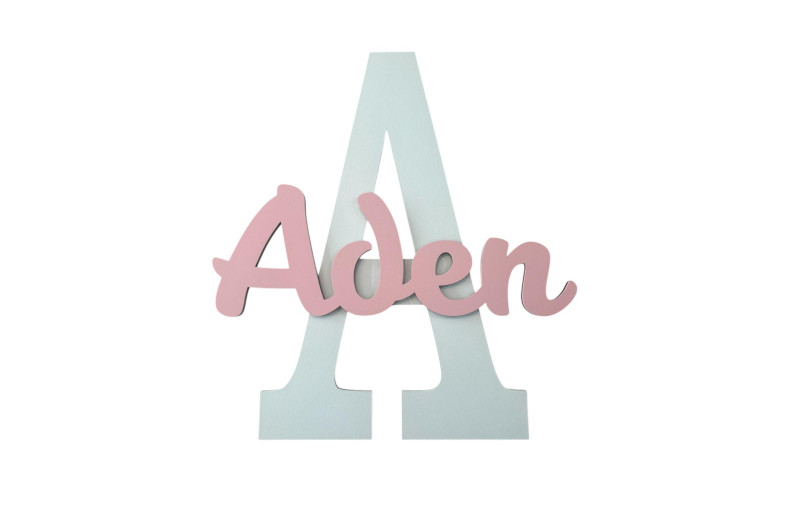 Ahşap Adına Özel Harf Lamba