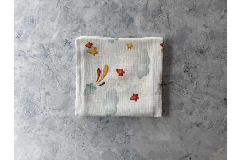 Fox Bebek Müslin & Tulum Seti Fox Bebek Müslin & Tulum Seti