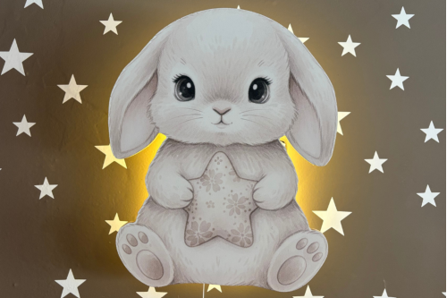 Sevimli Tavşan Lamba