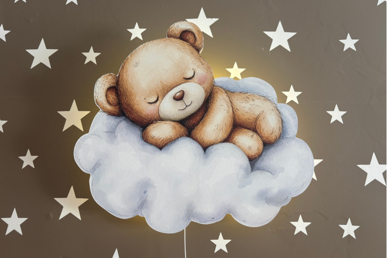 Bulut Üzeri Ayıcık Lamba