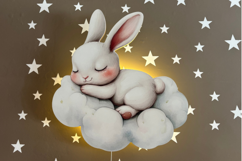 Bulut Üzeri Tavşan Lamba