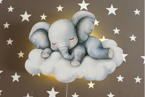 Bulut Üzeri Fil Lamba
