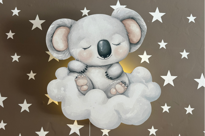 Bulut Üzeri Koala Lamba