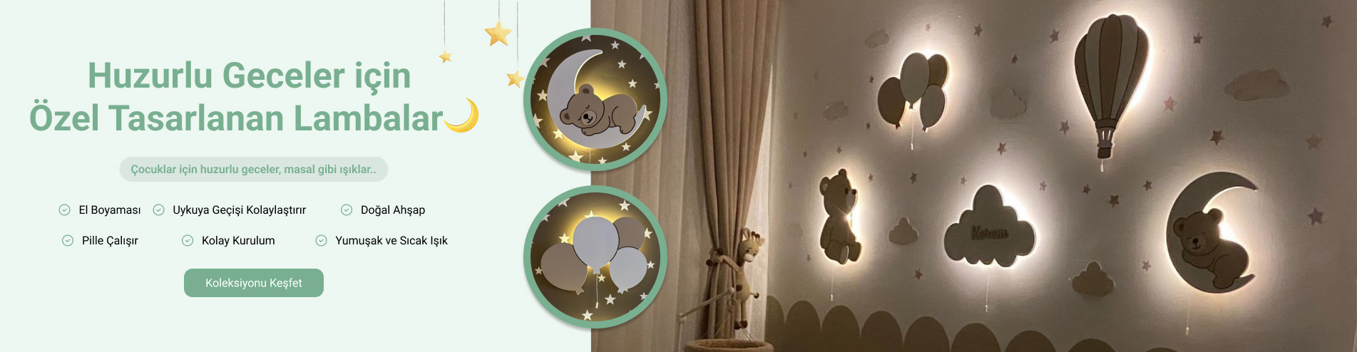 Ahşap Lamba Kolekisyonu