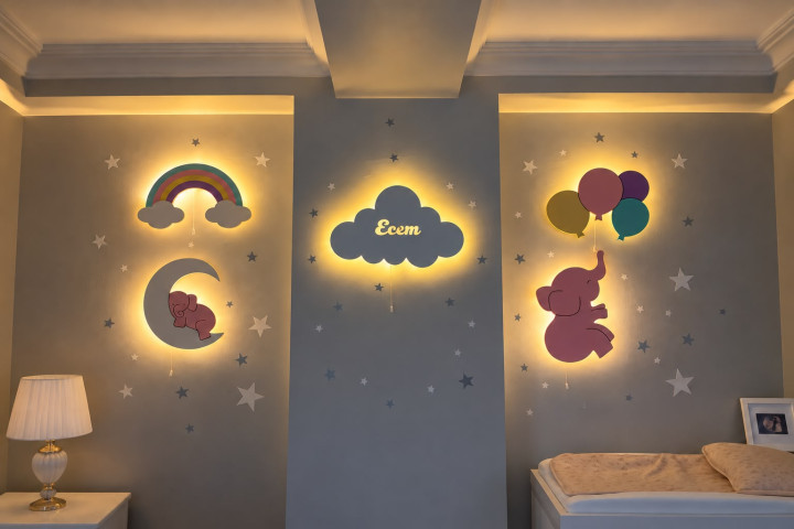 Kız Bebek/Çocuk Odanızı Tasarlayın