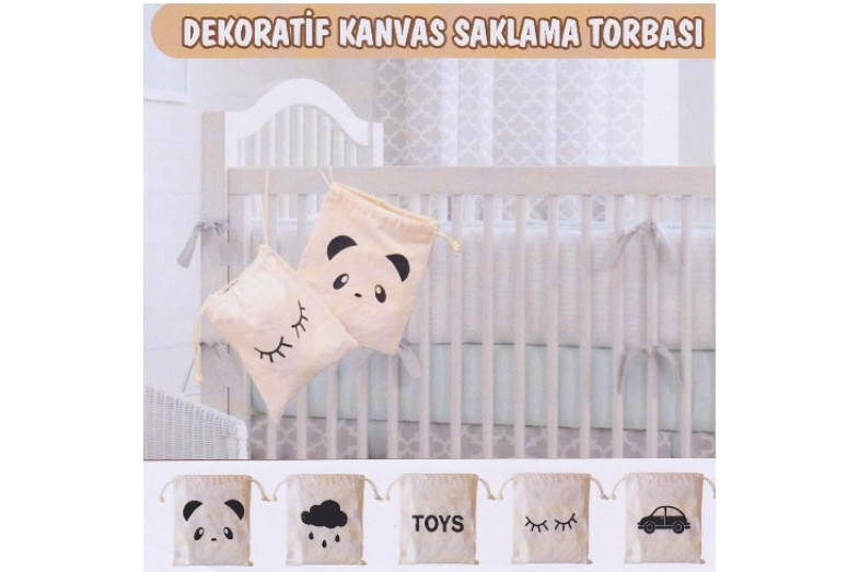 Küçük Boy Kanvas Torbalar